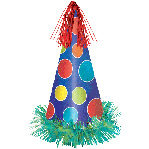 Birthday Hat Clipart Coloring Page Party - Birthday Hat Png