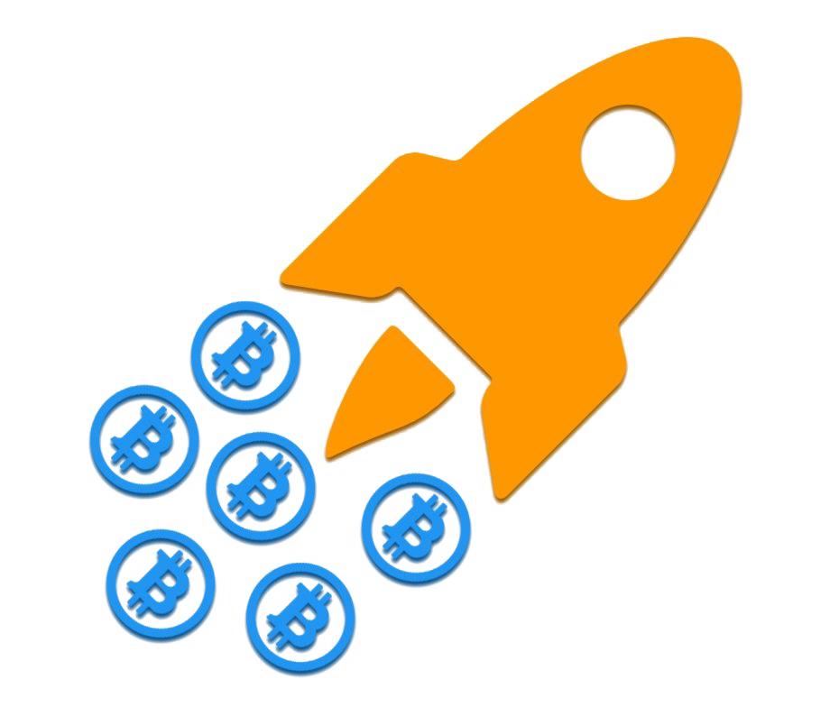 Bitcoin Rocket PNG File - Bitcoin Png