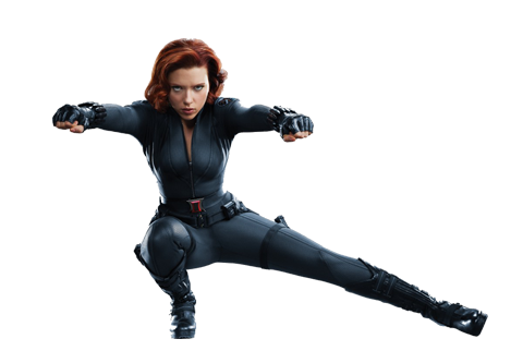 Black Widow PNG Transparent pngteam.com