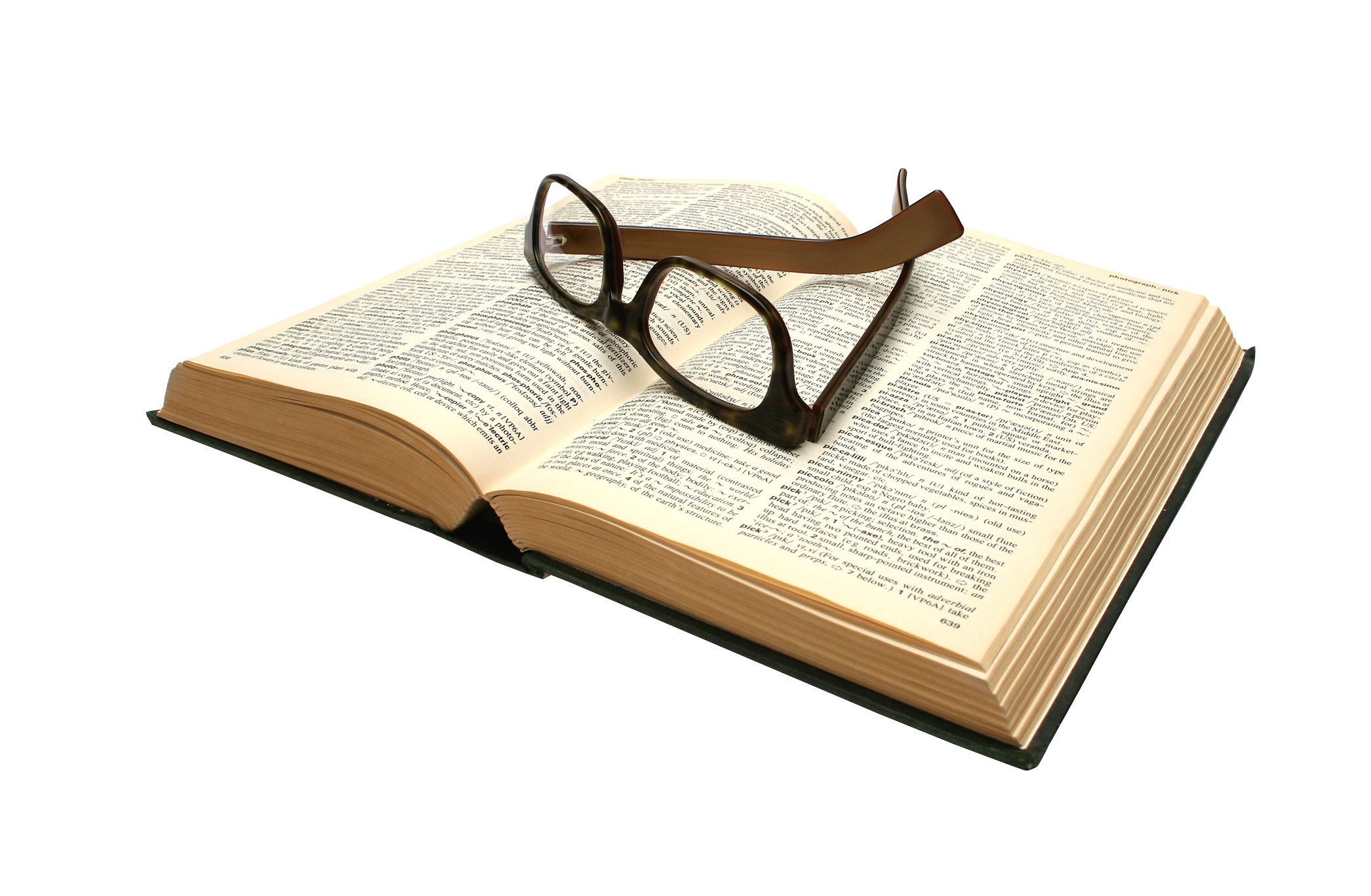 Glasses and Book PNG Transparent High Definition Photo Image - Book Png Transparent