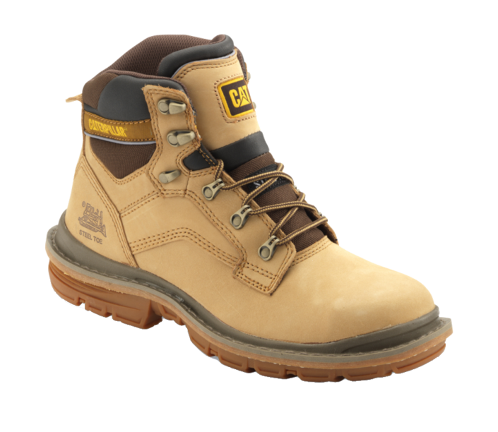 Cat Steel Toe Boot PNG Image 