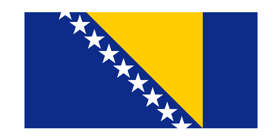 Bosnia And Herzegovina Flag PNG Images Transparent