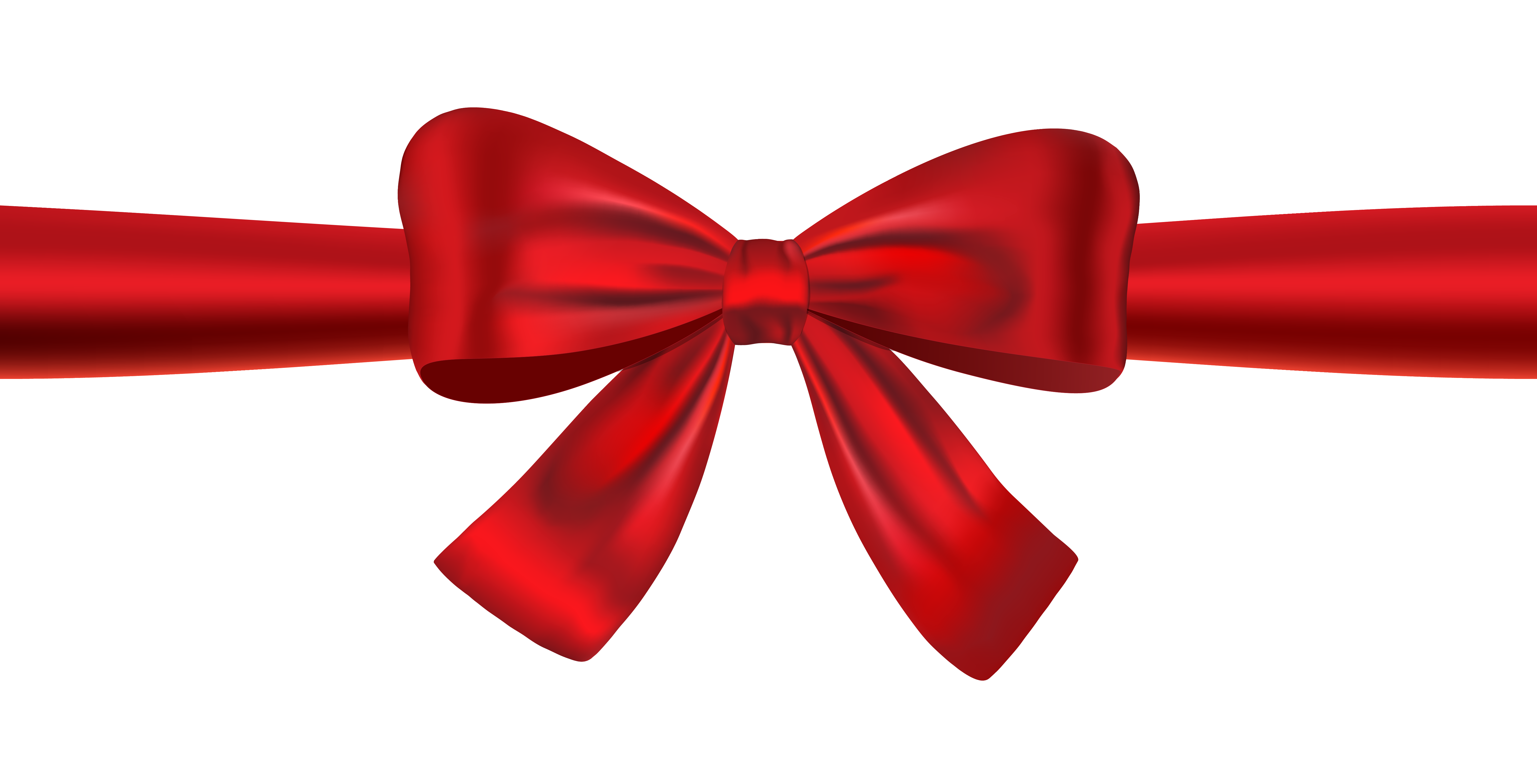 Red Ribbon Bow PNG HD 