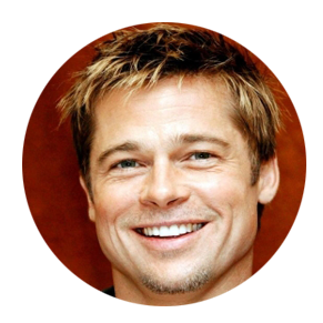 Brad Pitt Head Icon PNG Image pngteam.com