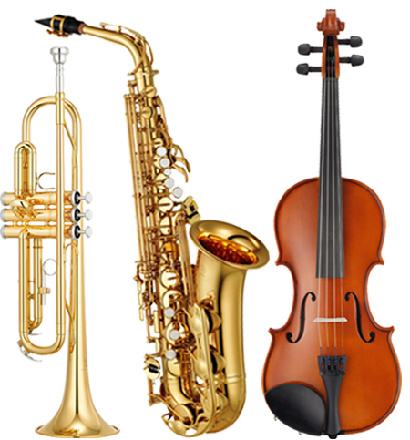 Brass Band Instrument PNG Transparent pngteam.com