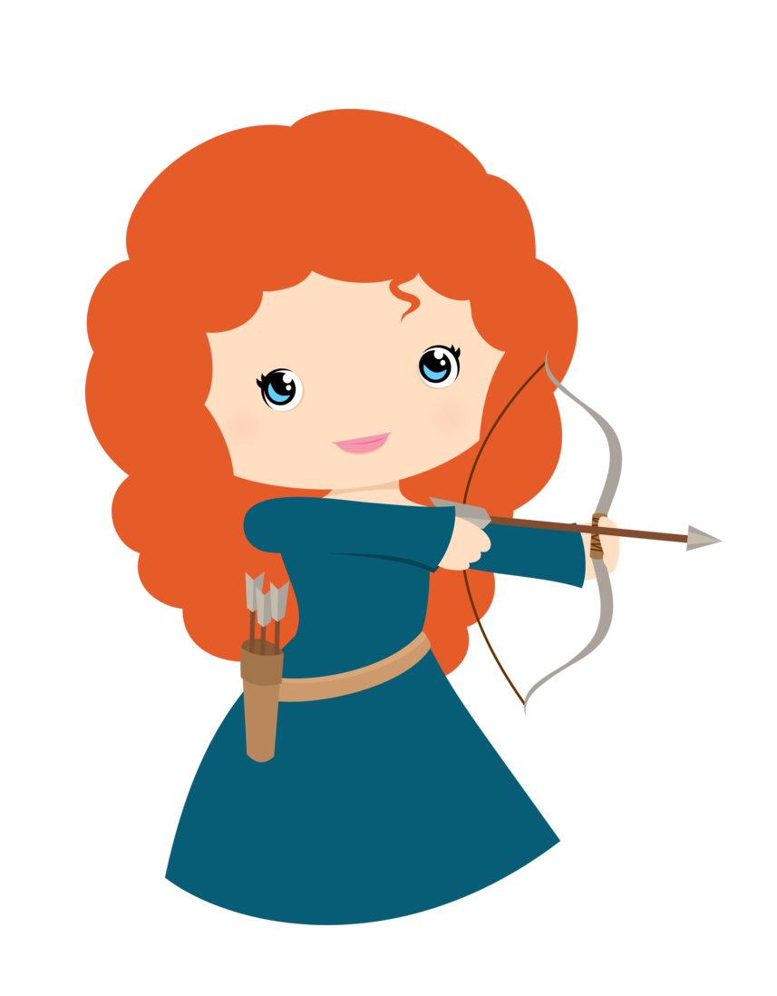 Brave Movie PNG (Merida is the daughter of King Fergus and Queen Elinor ...