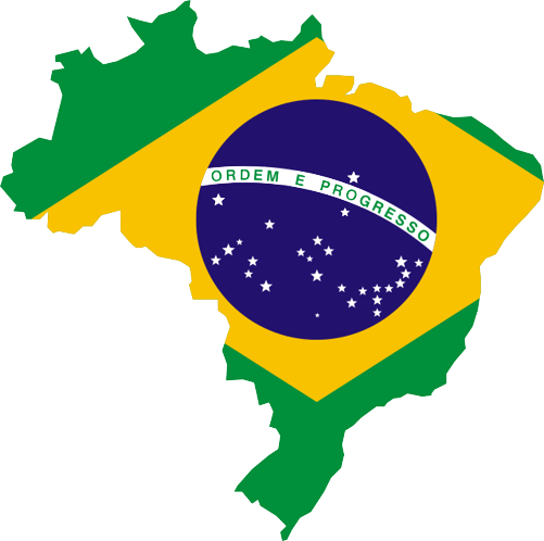 Brazil Flag Map PNG pngteam.com