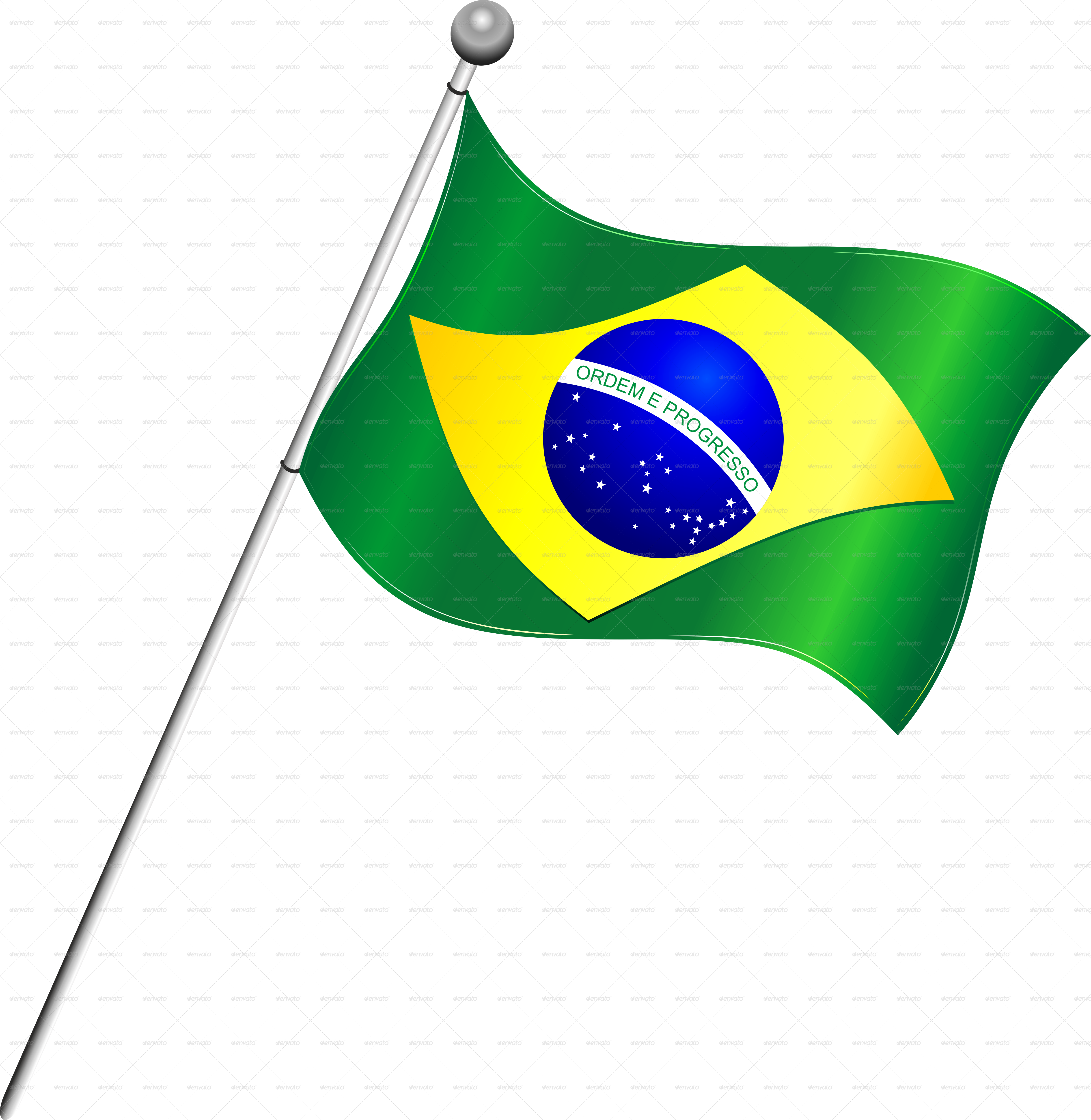 Brazil Flag PNG High Definition Photo Image pngteam.com