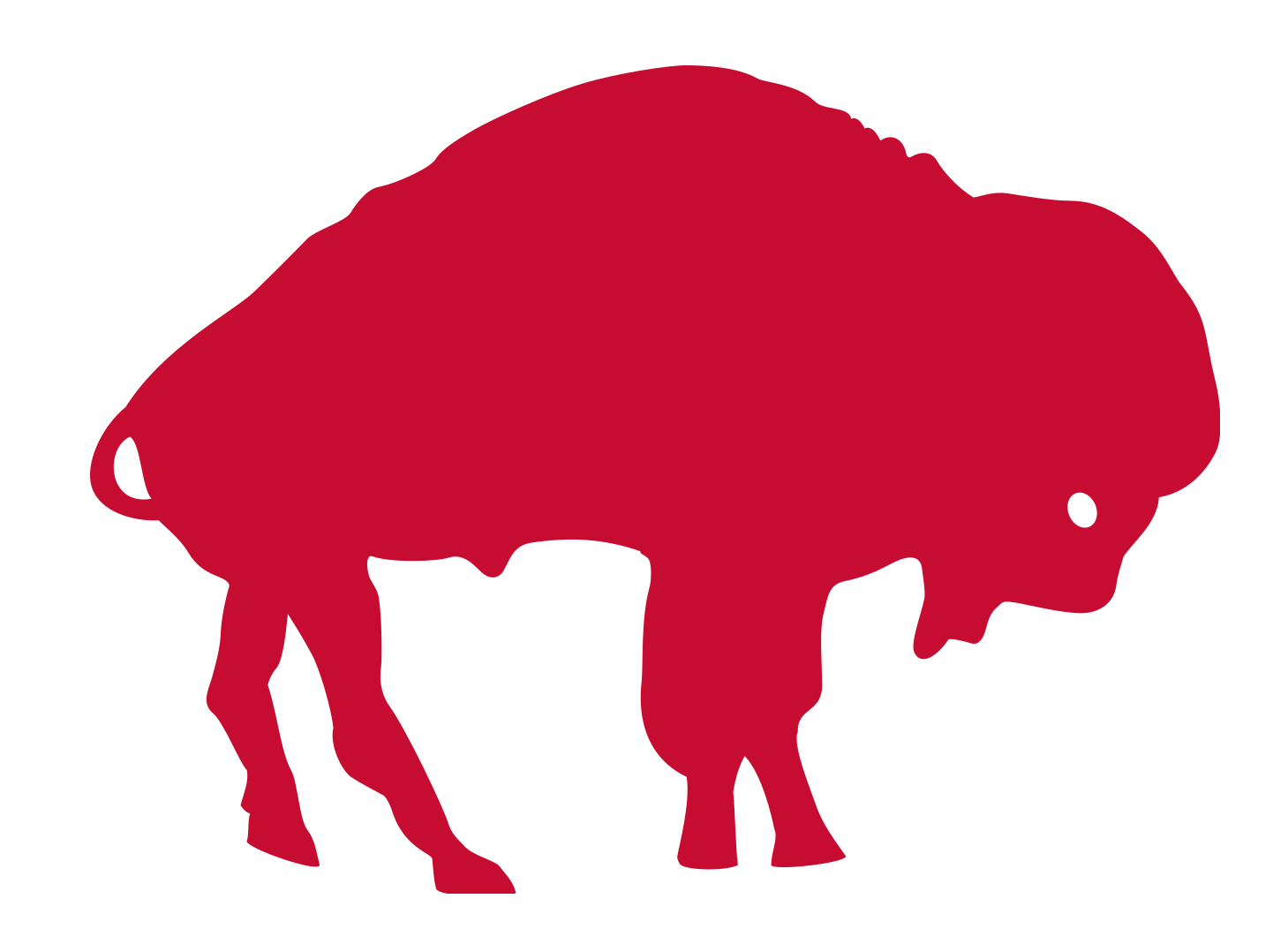 Red Buffalo Bills PNG pngteam.com