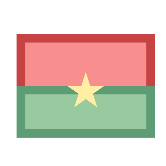 Burkina Faso Flag PNG HD