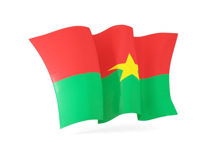 Burkina Faso Flag PNG Image in Transparent