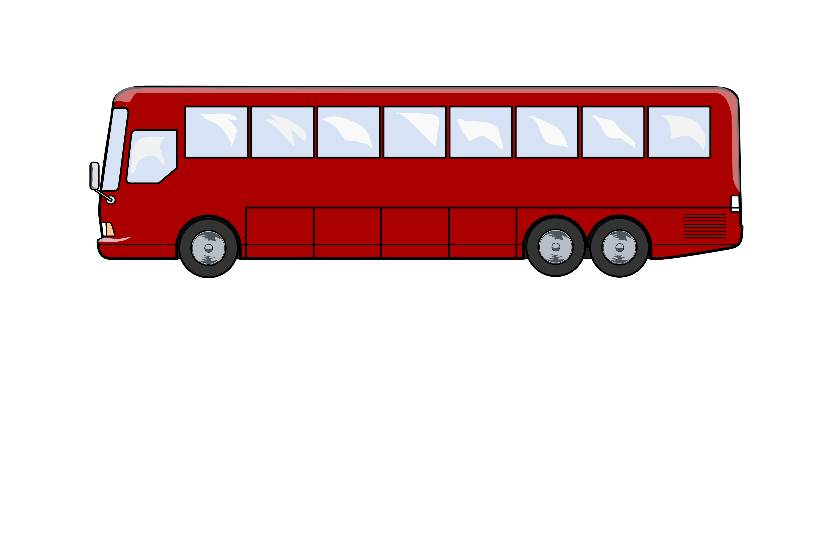 Bus Side View PNG HD pngteam.com