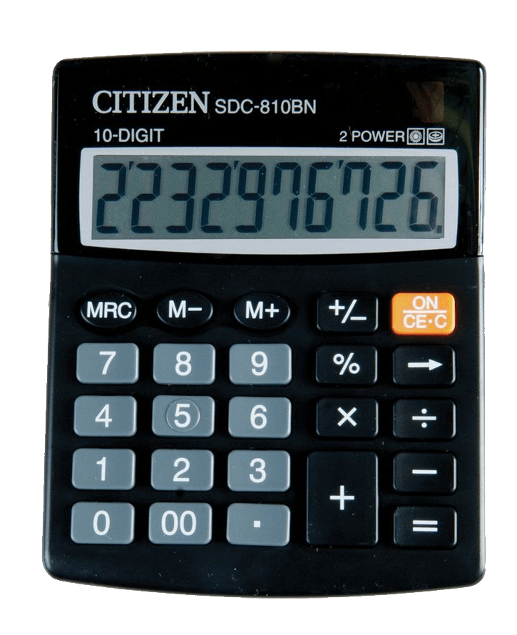 Citizen Calculator PNG Transparent pngteam.com