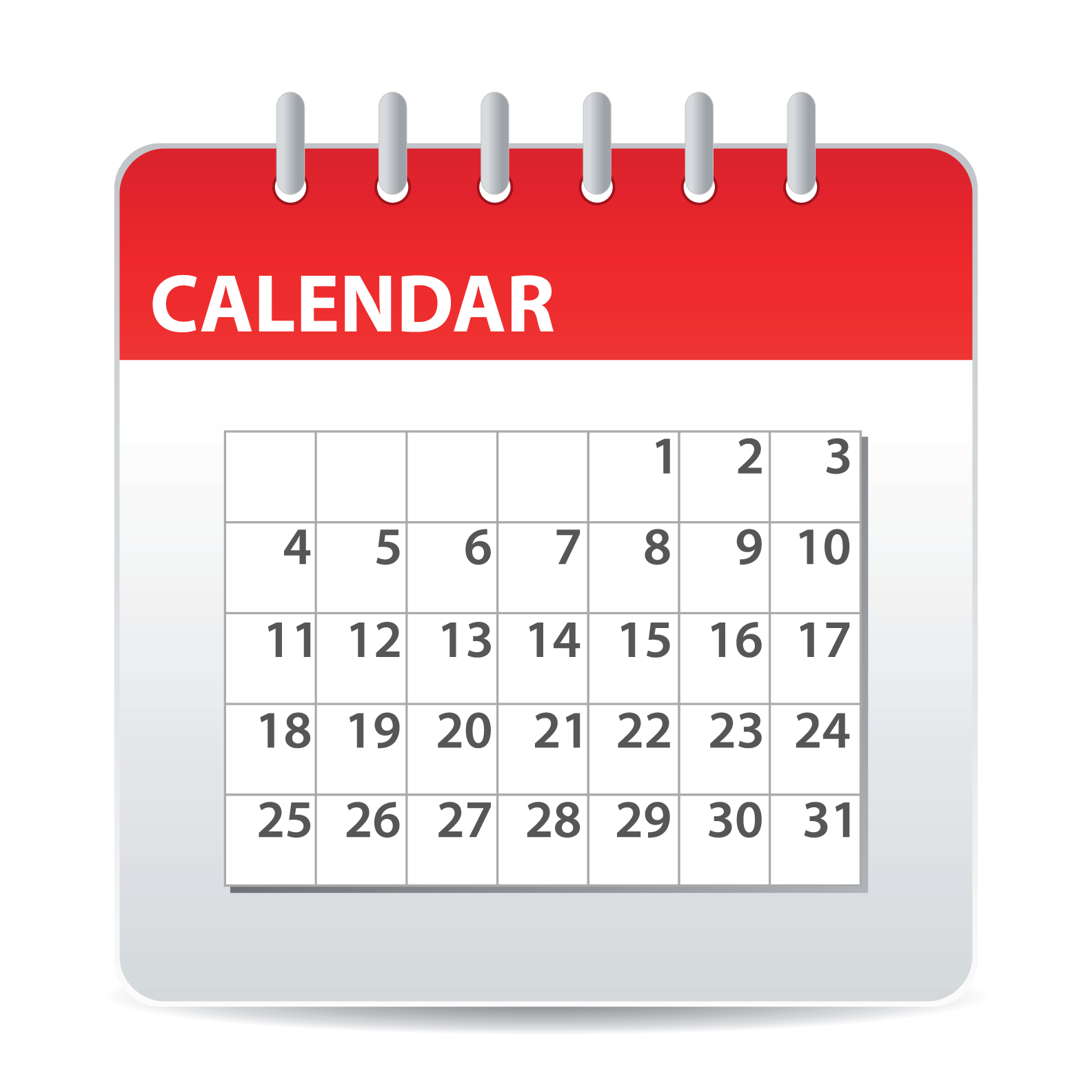 Calendar PNG HD pngteam.com