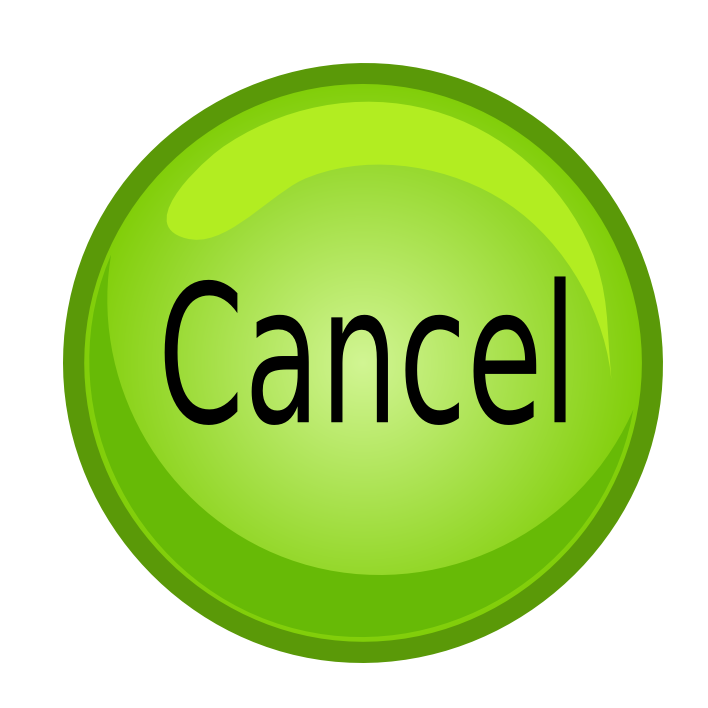 Green Cancel Button PNG pngteam.com