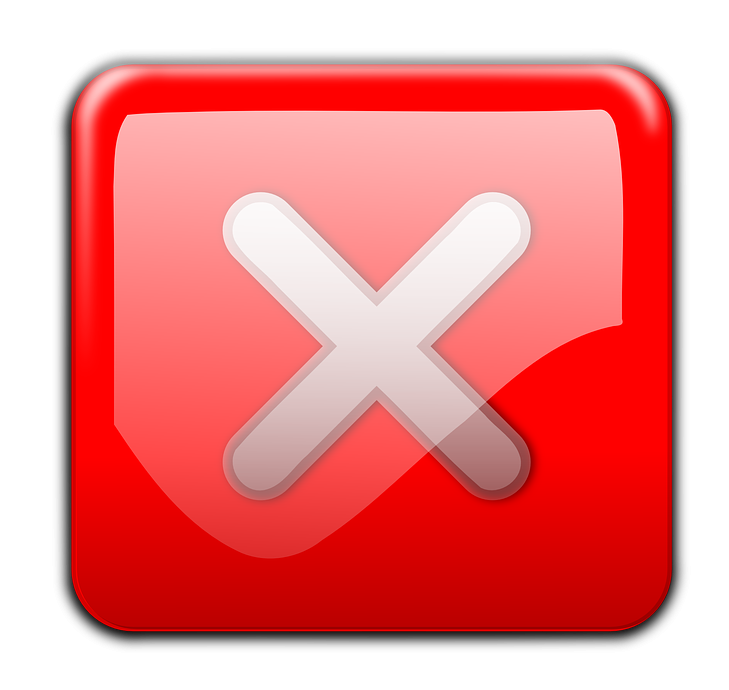 Cancel Button Square Red PNG Best Image pngteam.com