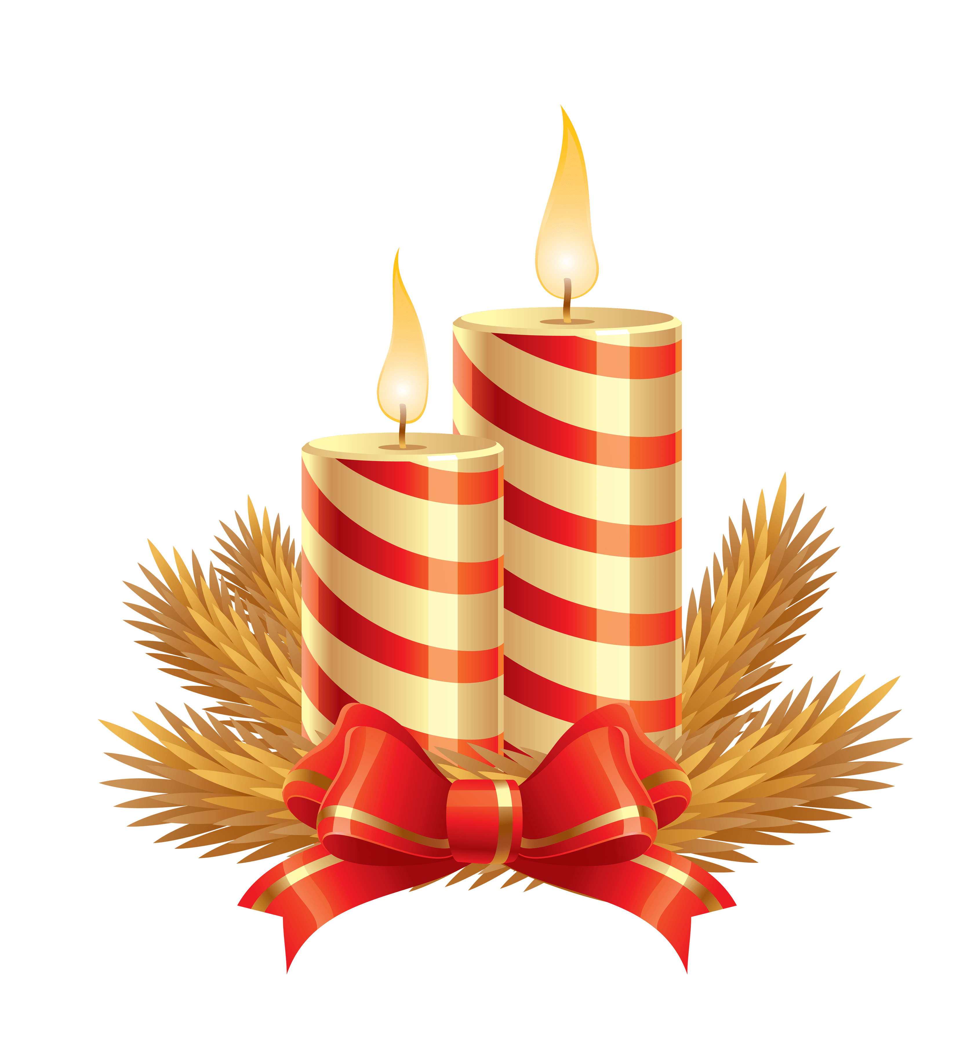 Candles Christmas PNG File pngteam.com