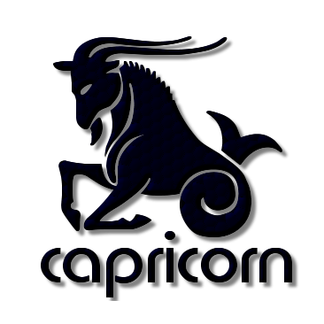 Capricorn Logo Sign PNG in Transparent