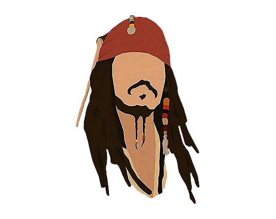 Captain Jack Sparrow Figure Transparent - Captain Jack Sparrow Png