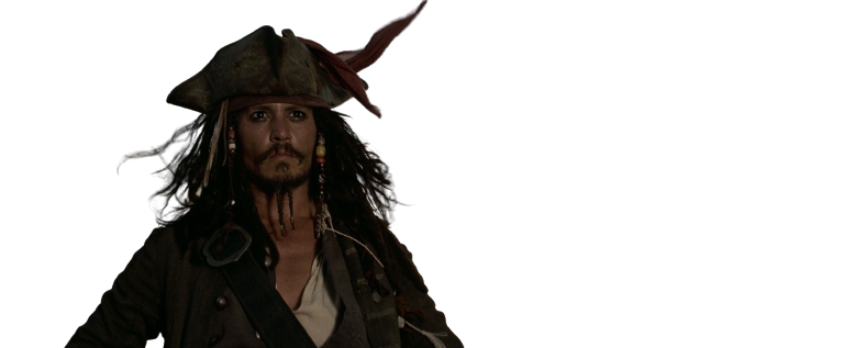 Transparent Jack Sparrow PNG - Captain Jack Sparrow Png
