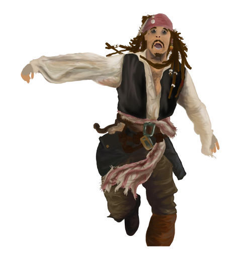 Captain Jack Sparrow Figure PNG - Captain Jack Sparrow Png