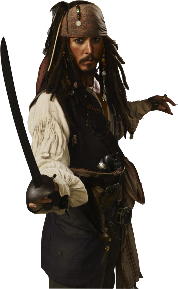 Captain Jack Sparrow PNG pngteam.com