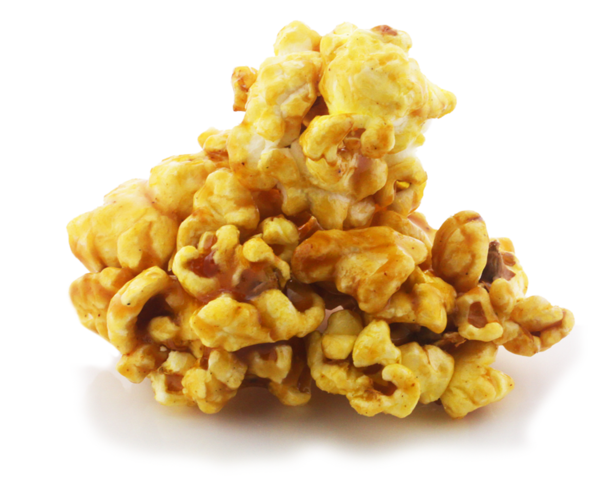 Caramel Popcorn PNG