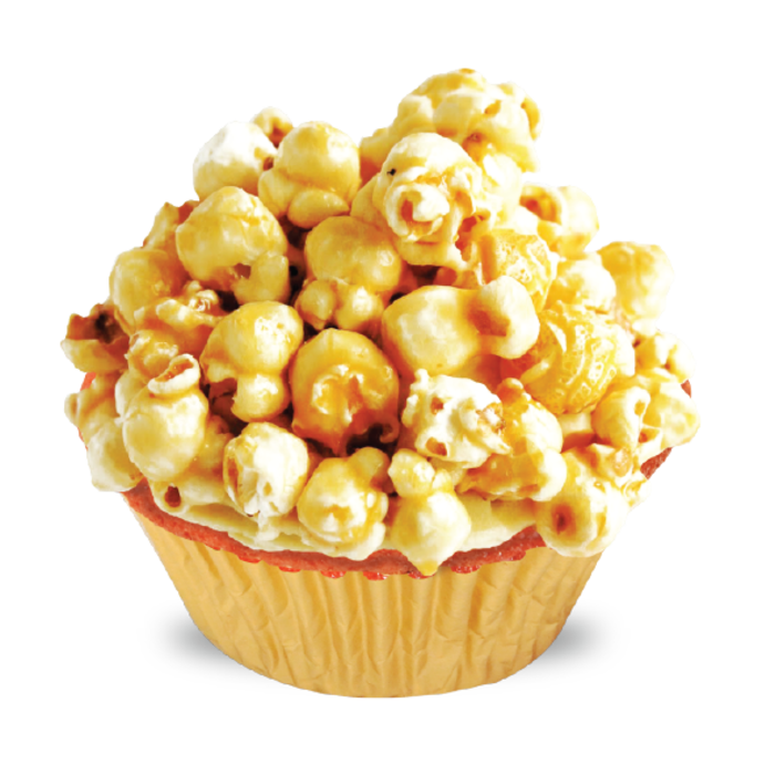 Caramel Popcorn PNG Photo