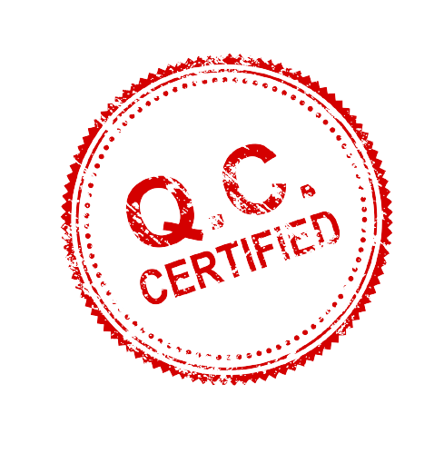 Q.C Certified Stamp PNG Without Background