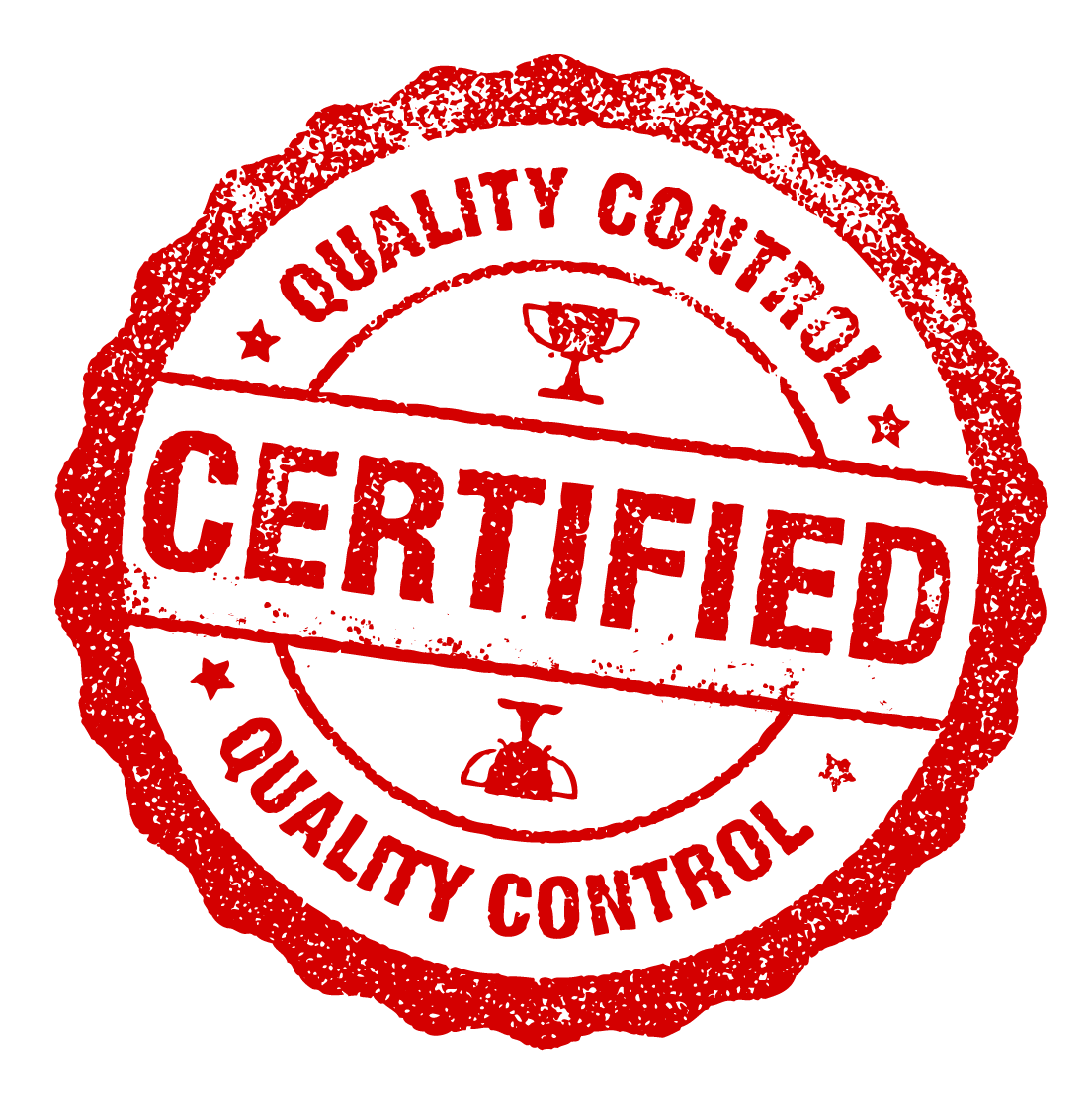 Quality Control Certified Stamp PNG HQ Transparent