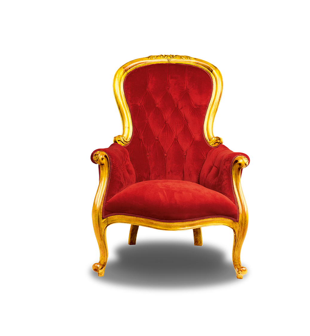 Red and Yellow Chair PNG HD Images pngteam.com