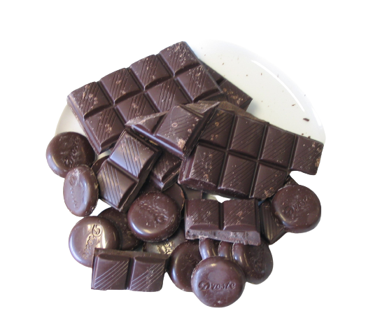 Chocolate Clipart Plate PNG in Transparent Background - Chocolate Png