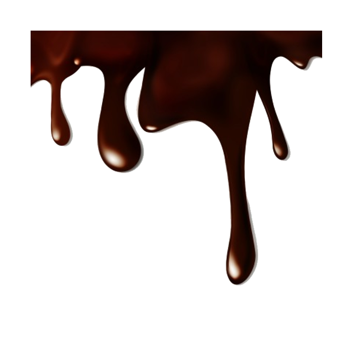 Chocolate Dripping PNG in Transparent