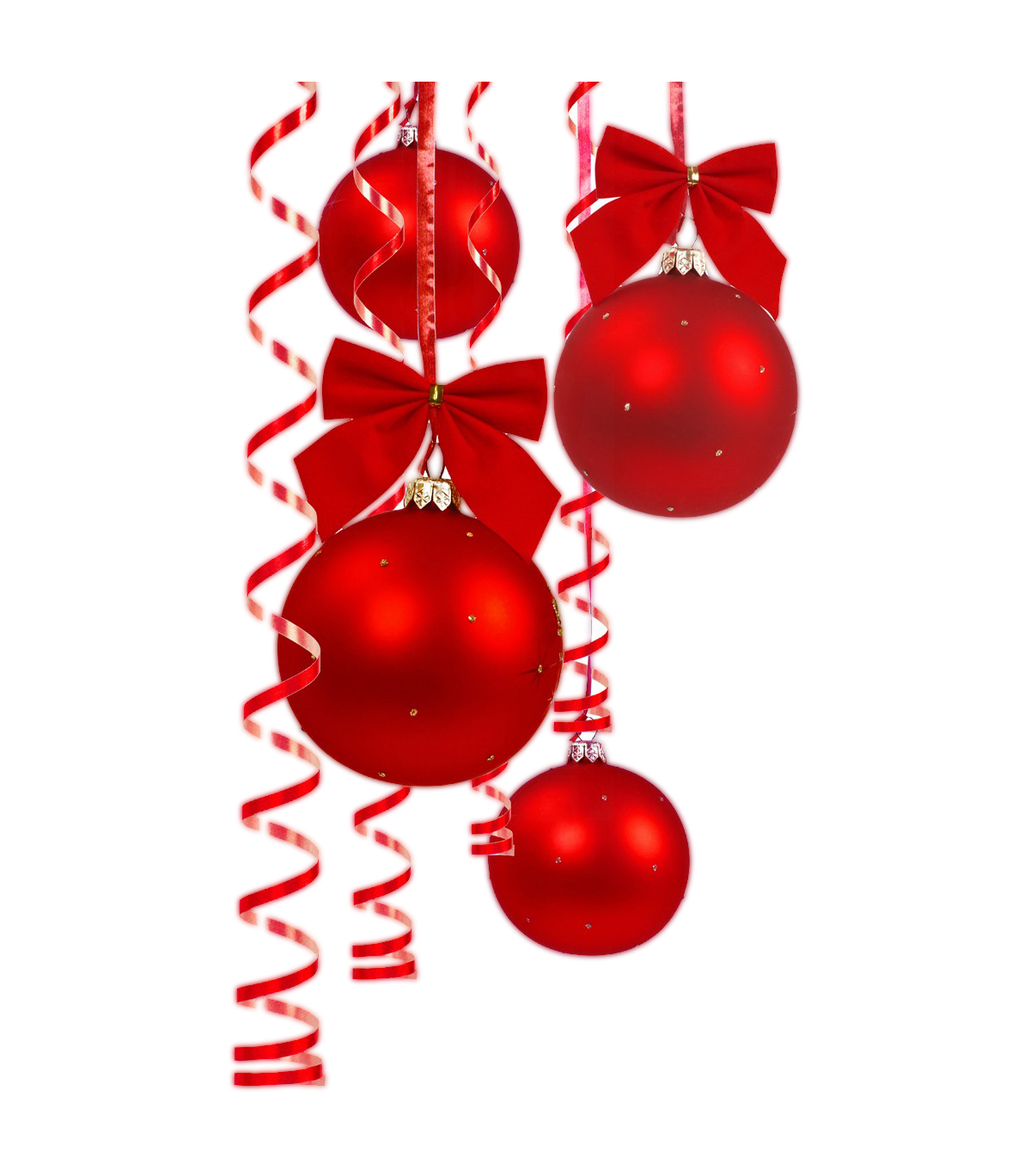 Christmas Balls Decoration Red PNG HQ Image Transparent pngteam.com