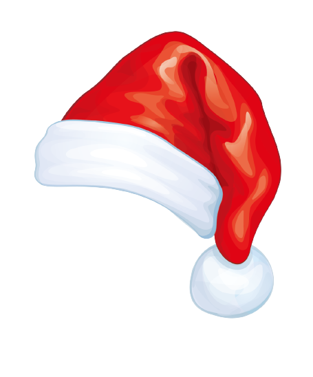 Christmas Hat Clipart PNG HD White Background pngteam.com