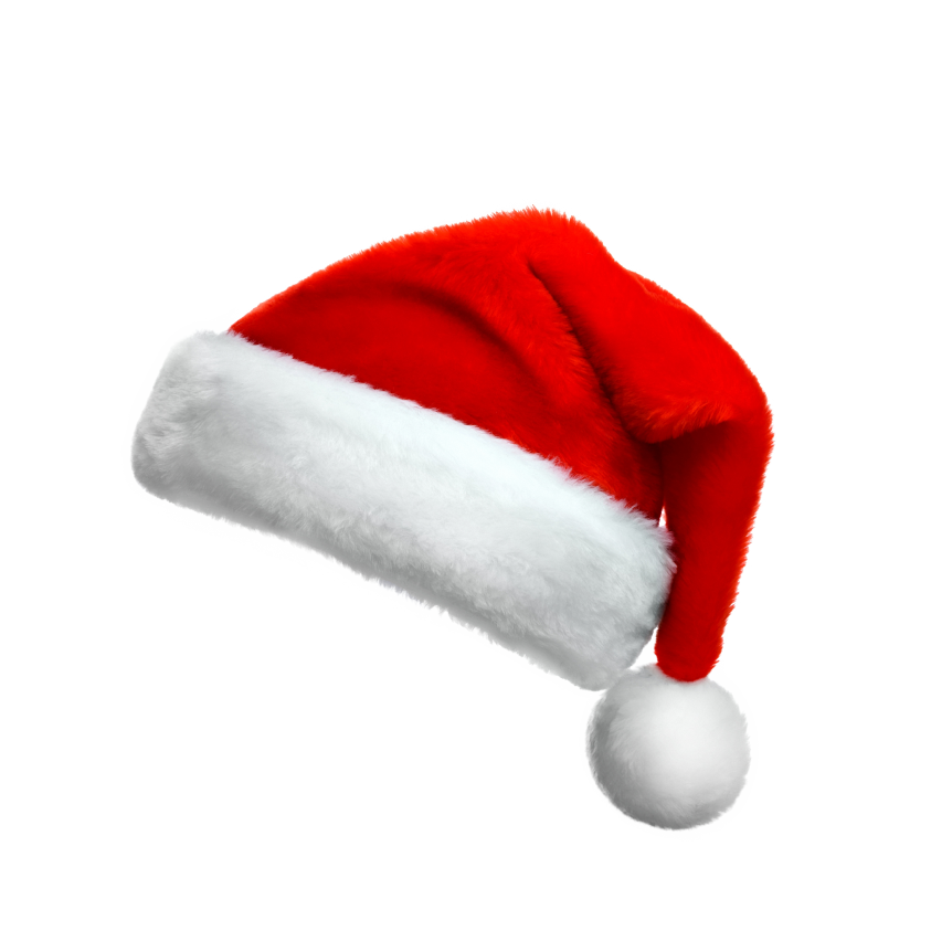 Santa Claus Christmas Hat PNG Images Transparent Background pngteam.com