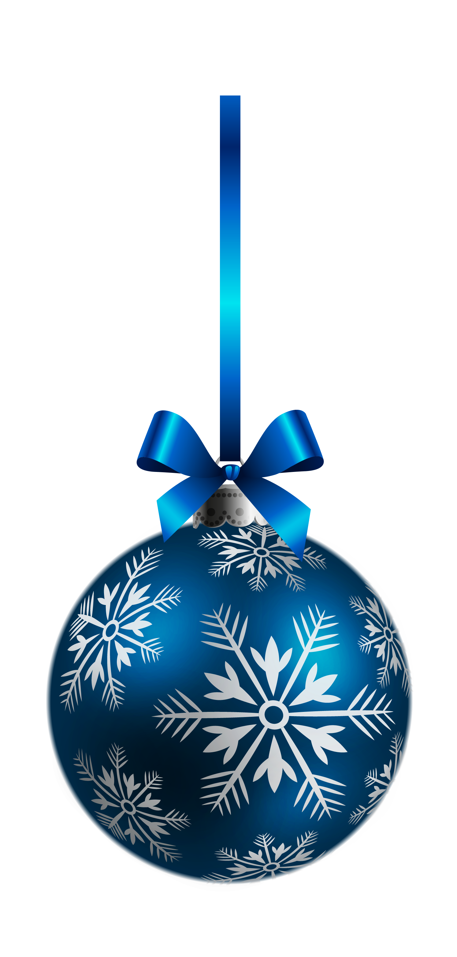 Blue Christmas Ornament PNG Transparent HQ Image pngteam.com