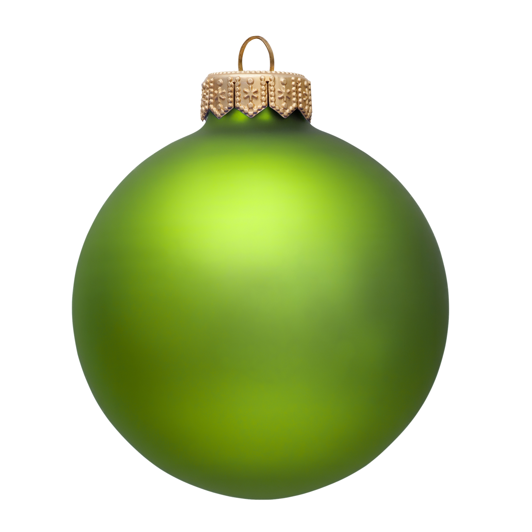 Green Christmas Ornament PNG