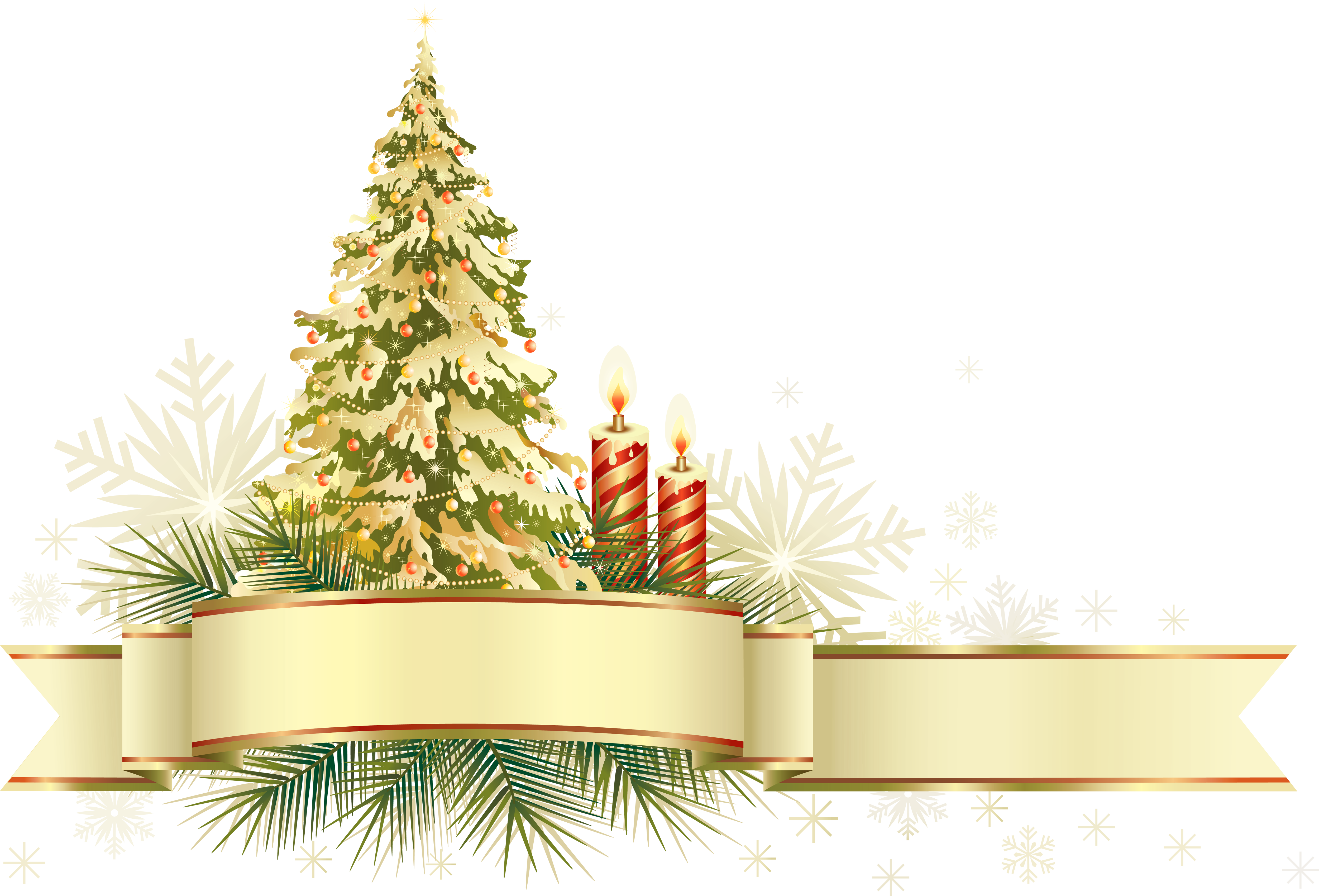 Christmas Tree Decoration PNG Image in High Definition
