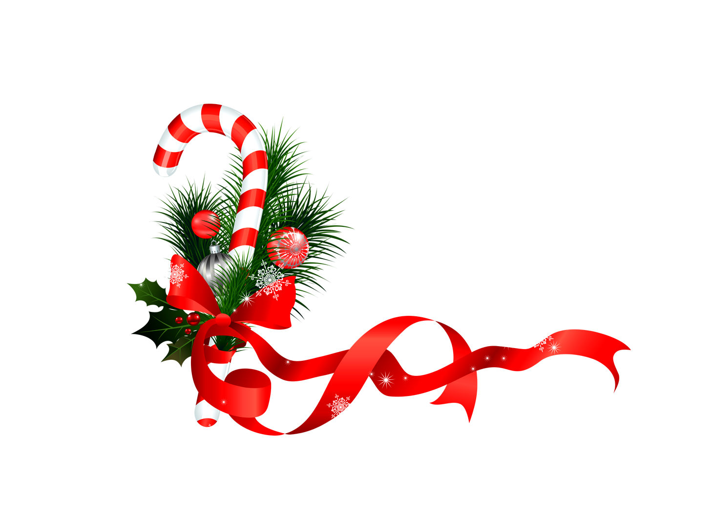 Corner Christmas Ribbon PNG HD Images pngteam.com