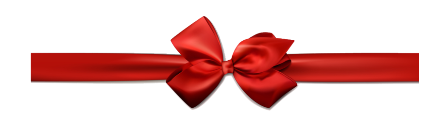 Red Christmas Ribbon PNG Best Image pngteam.com