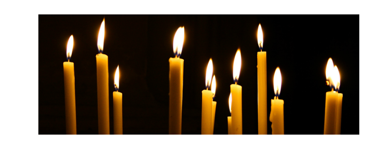 Church Candles with Black BG PNG pngteam.com