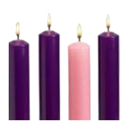 Church Candles Purple and Pink PNG HD  pngteam.com