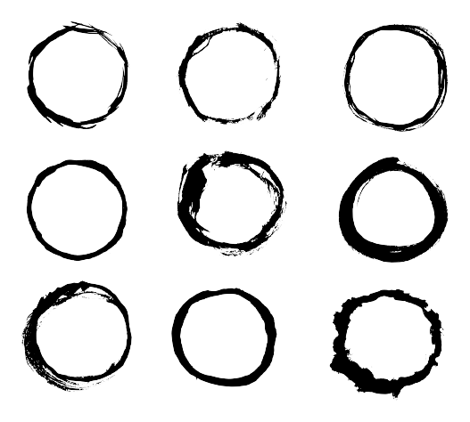 Black Circles Transparent Image without Background - Circle Png