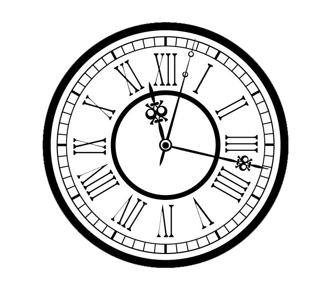 Clock Roman PNG HQ - Clock Png