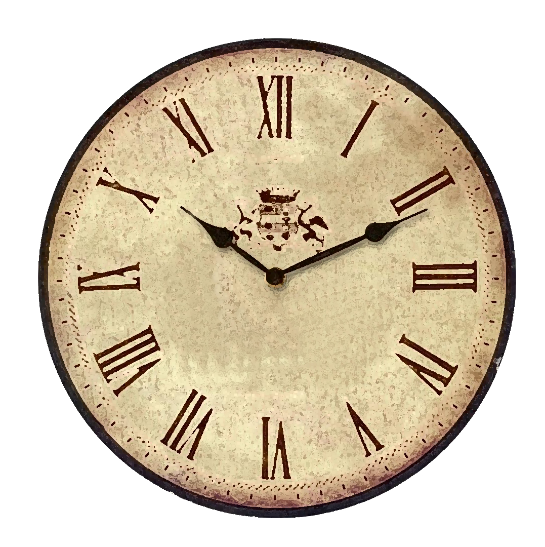 Roman Clock PNG HQ - Clock Png