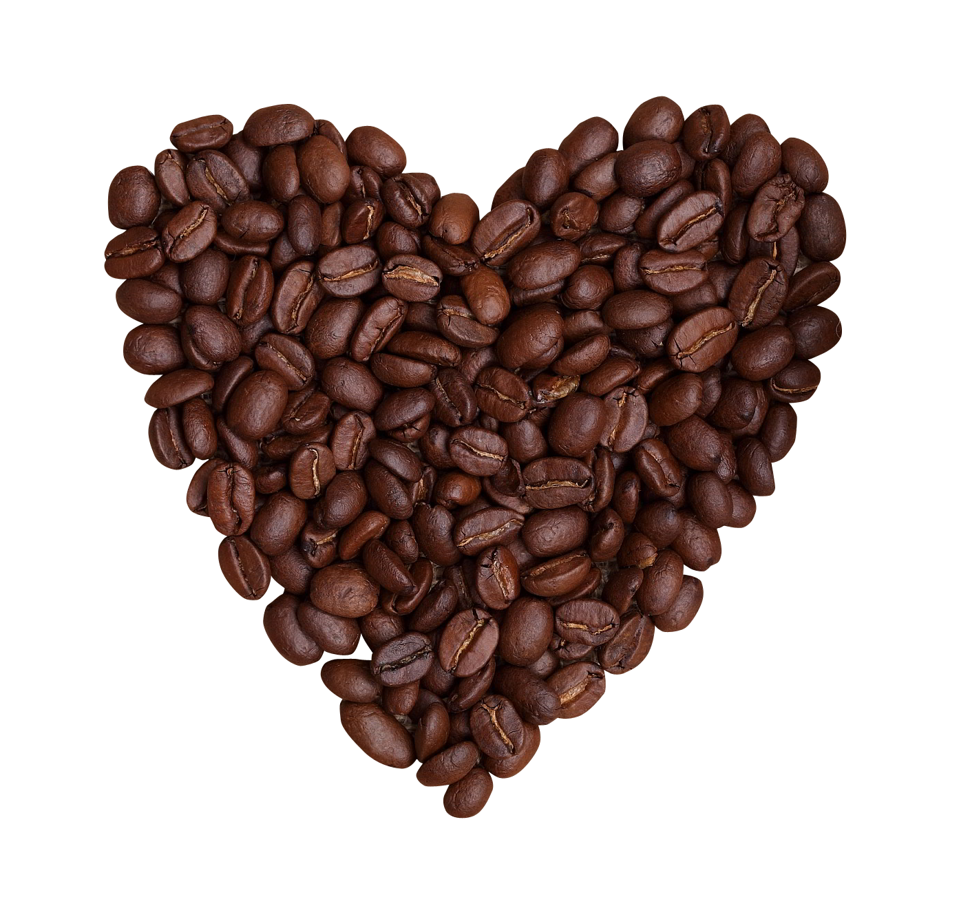 Coffee Beans Heart Shaped PNG HQ Image pngteam.com