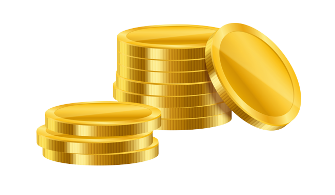 Gold Simple Coins Png Clipart pngteam.com