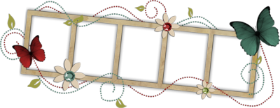 Collage Frame PNG Transparent