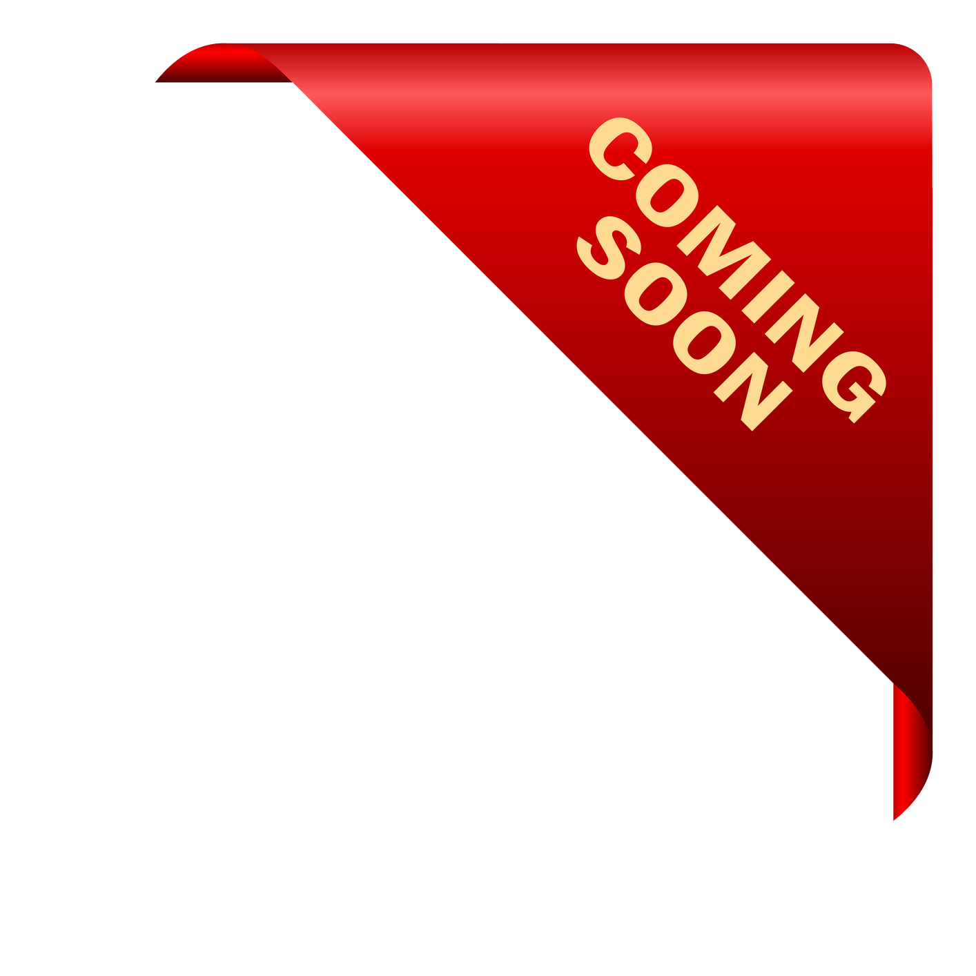 Coming Soon Corner Icon PNG Image in Transparent - Coming Soon Png
